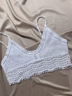 Vest Crochet White
